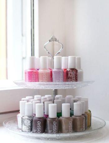rangements pour vernis à ongles